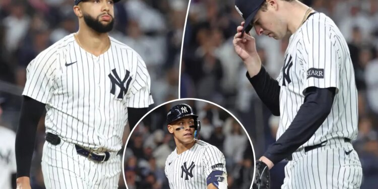 Yankees' season comes to bitter end with lifeless ALDS Game 4 dud