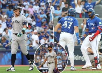 Yankees unravel late in brutal ALDS Game 1 loss to Blue Jays