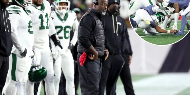 A strange postgame locker room scene