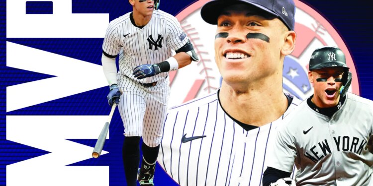 Aaron Judge wins third MVP to earn rare spot in Yankees history