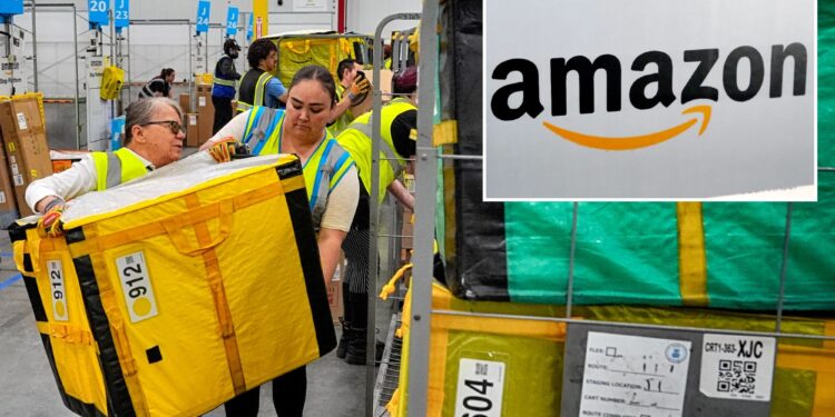 Amazon warehouse employees sue over 'punitive' handling of absences