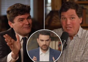 Ben Shapiro blasts Tucker Carlson for 'normalizing Nazism' by hosting white nationalist Nick Fuentes