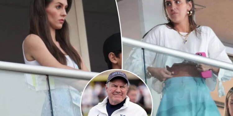 Bill Belichick's daughter-in-law gives Jordon Hudson frosty reception