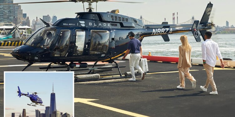 Blade to offer helicopter flights between Manhattan, Westchester