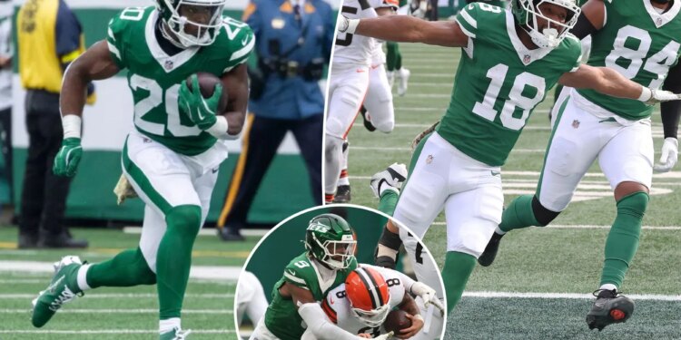 Breece Hall's fourth-quarter TD propels Jets over Browns for second straight win