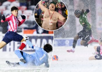 Canadian Premier League final played in wild blizzard conditions