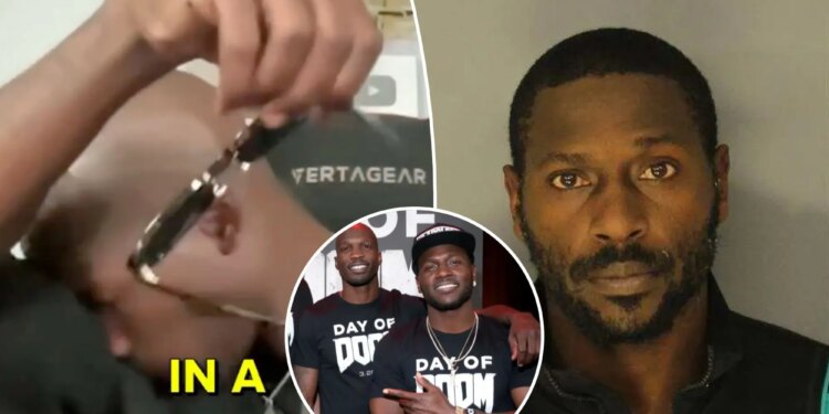 Chad Johnson fights back tears as he talks about Antonio Brown's arrest for attempted murder