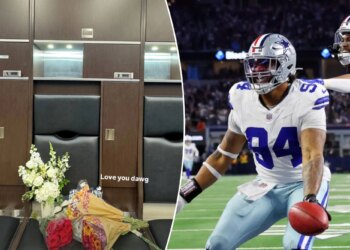 Cowboys teammates honor Marshawn Kneeland with flowers at locker: 'Love you dawg'