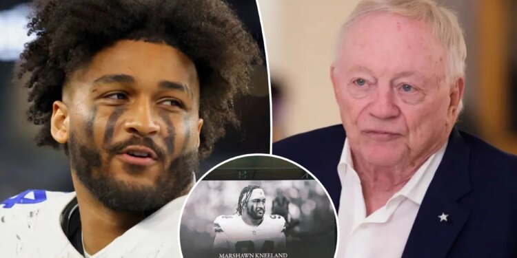 'Devastated' Jerry Jones mourns Marshawn Kneeland in emotional address