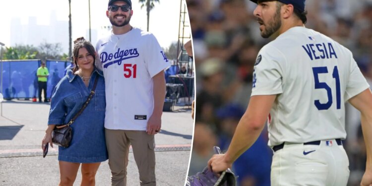 Dodgers reliever Alex Vesia, wife mourn death of baby daughter