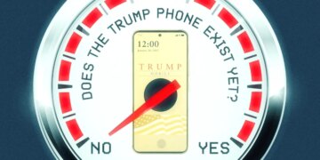 Does the Trump phone exist yet?