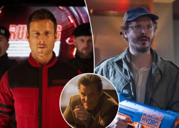 Dystopian action reboot starring Glen Powell limps along