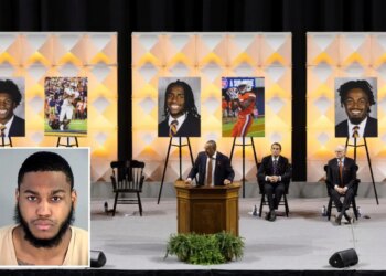 Ex-University of Virginia student Christopher Jones Jr. gets five life sentences for fatally shooting 3 football players