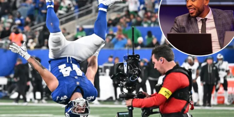 Giants' Blaise Bell reveals his first impression of Cam Skattebo