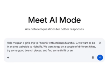 Google’s AI Mode can now help you visualize your travel plans