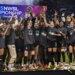Gotham FC celebrates its NWSL championship after defeating Washington on Nov. 22, 2025.