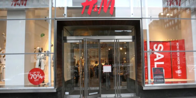 The H&M store at 150 East 86th Street in Manhattan.