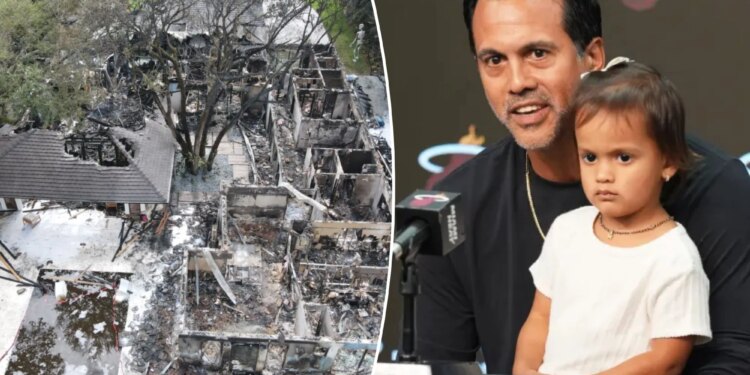 Heat's Erik Spoelstra makes first comments since house fire