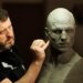 Prosthetic Makeup Effects Dept. Head Mike Hill creating The Creature for Frankenstein