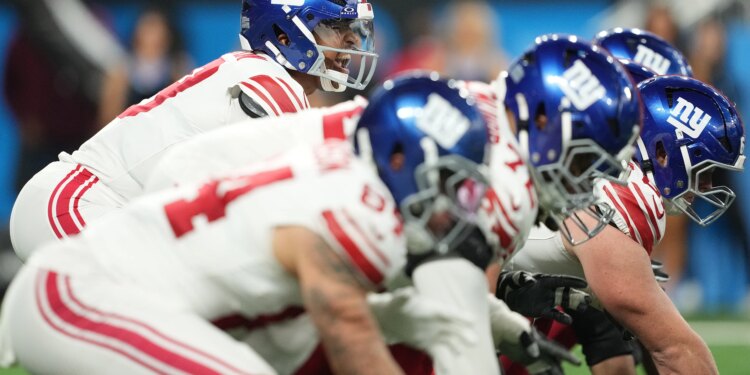 How Giants offensive line has defied expectations in tailspin