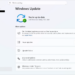 Windows update page