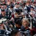 Bagpipers gathered at Federation Square in Melbourne, Australia to take part in a record-breaking attempt for the world’s largest bagpipe ensemble.