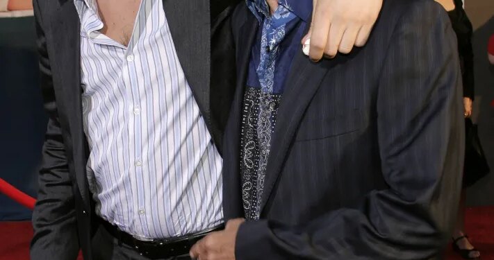 Ethan and Jackson Browne during "Raising Helen" Los Angeles Premiere in Hollywood, California.