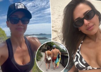 Jessica Alba stuns in patterned bikini while reminiscing about her time in 'beautiful' Australia
