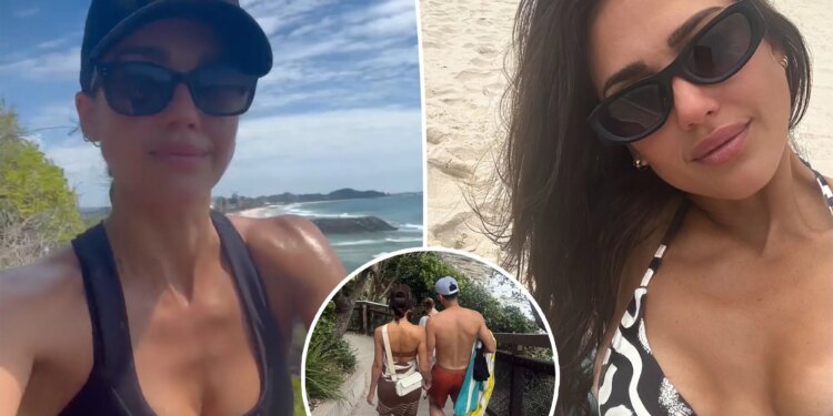 Jessica Alba stuns in patterned bikini while reminiscing about her time in 'beautiful' Australia