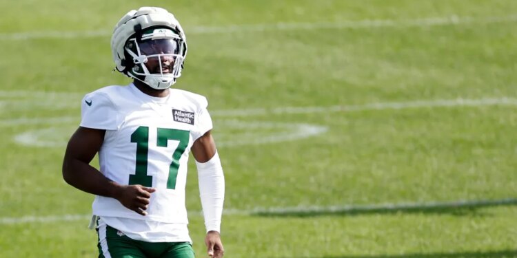 Jets cornerback Kris Boyd during training camp in July.