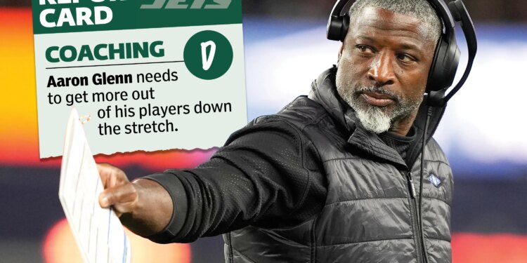 Jets report card from NFL Week 11 loss to Patriots