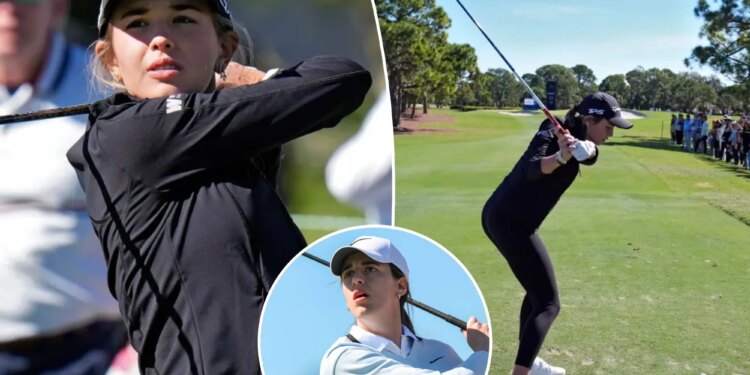 Kai Trump gets ready for LPGA Tour debut at pro-am featuring Caitlin Clark