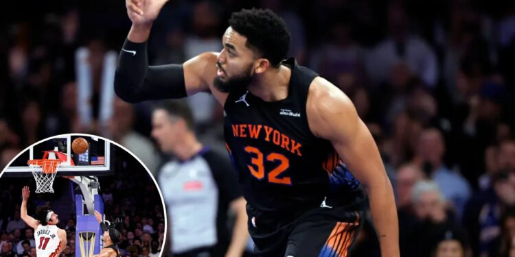 Karl-Anthony Towns, Landry Shamet power Knicks past Heat