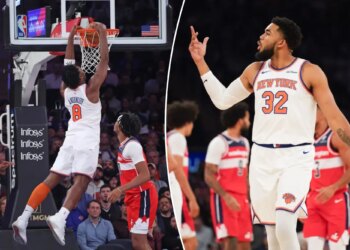 Karl-Anthony Towns' brilliant play continues as Knicks rout Wizards