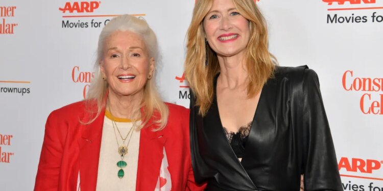 Diane Ladd and Laura Dern attend AARP The Magazine's 19th Annual Movies For Grownups Awards at Beverly Wilshire, A Four Seasons Hotel on January 11, 2020 in Beverly Hills, California.
