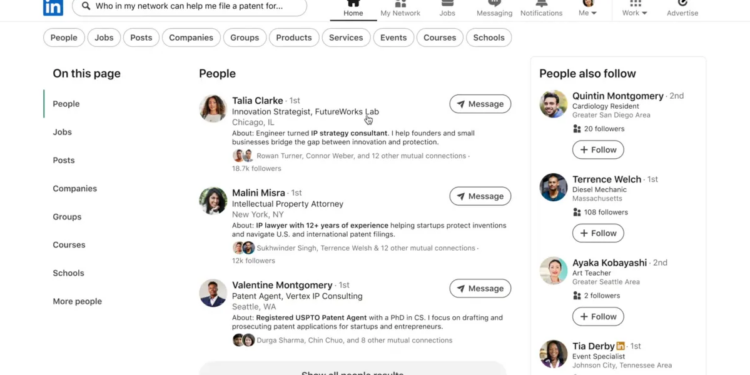 LinkedIn is making it easier to search for people with AI