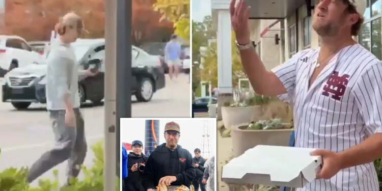 Man hurls antisemitic comment at Dave Portnoy during pizza review