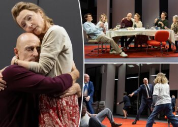 Mark Strong, Lesley Manville are ferocious in pulse-pounding Broadway tragedy