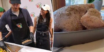 Meghan Markle called 'Salmonella Sussex' over Thanksgiving turkey blunder