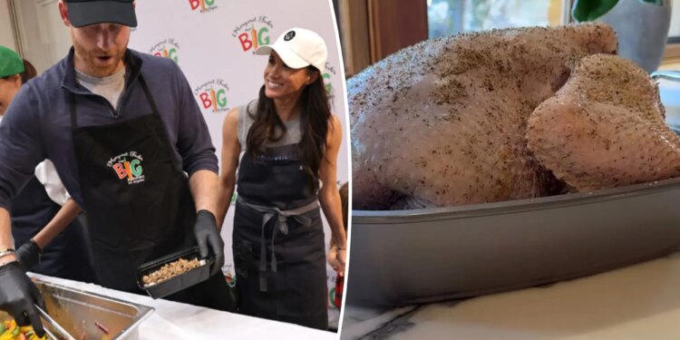 Meghan Markle called 'Salmonella Sussex' over Thanksgiving turkey blunder