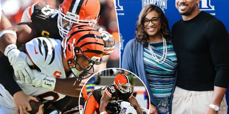 Myles Garrett's NFL sack record chase fueled by children's game with mom