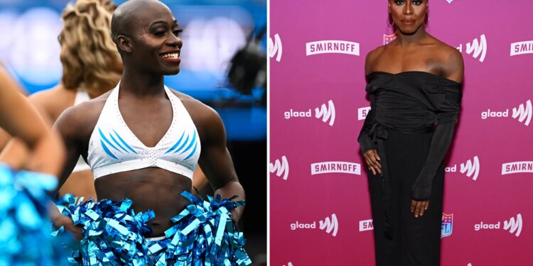 NFL's first transgender cheerleader makes claim about Panthers departure: 'Cut because I’m trans'