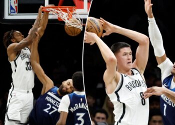 Nets' stronger showing not enough vs. Timberwolves as skid hits seven