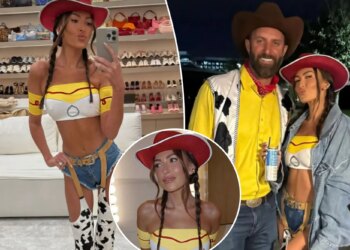 Paulina Gretzky unveils 'Toy Story' Halloween costume in new photos
