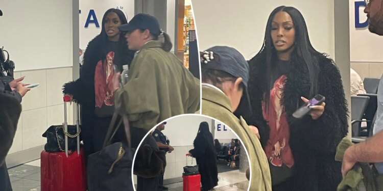 Porsha Williams being investigated by FBI, escorted off Delta flight