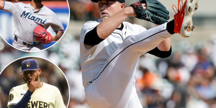 Ranking the playoff-worthy starting pitchers who could hit deep trade market