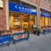 Exterior of Carnegie Diner & Cafe, a New York City restaurant, with outdoor seating on the sidewalk.