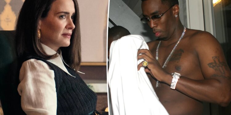 Sarah Paulson drops wild Sean 'Diddy' Combs freak-off joke on 'All's Fair'
