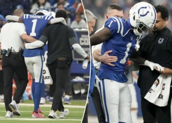 Sauce Gardner helped off field in possible Colts injury blow