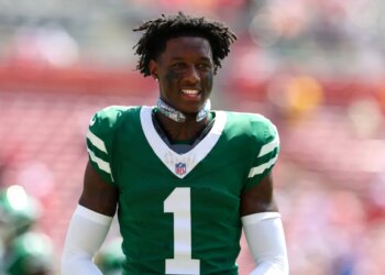 Jets cornerback Sauce Gardner.